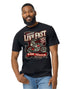 Biker T-Shirt Vintage Motorcycle Classic Bike Custom Chopper Live Fast Ride Faster